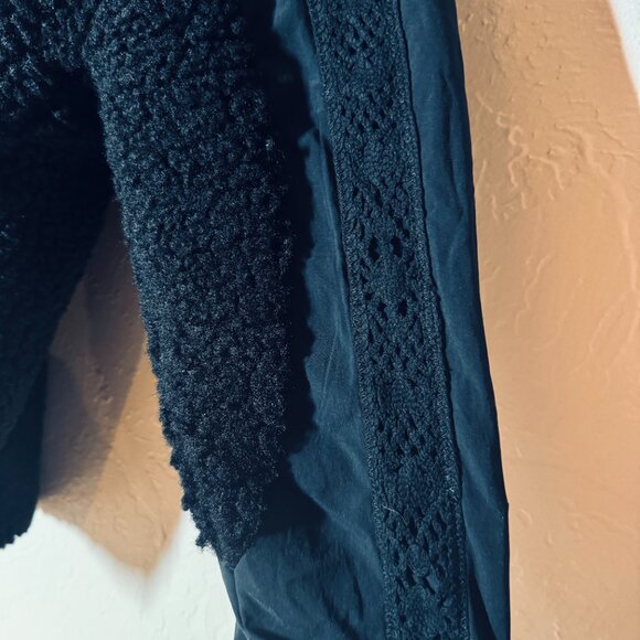 FREE PEOPLE Movement Care FP Seaside Fleece Black Jacket Size L NWT - Picture 6 of 13